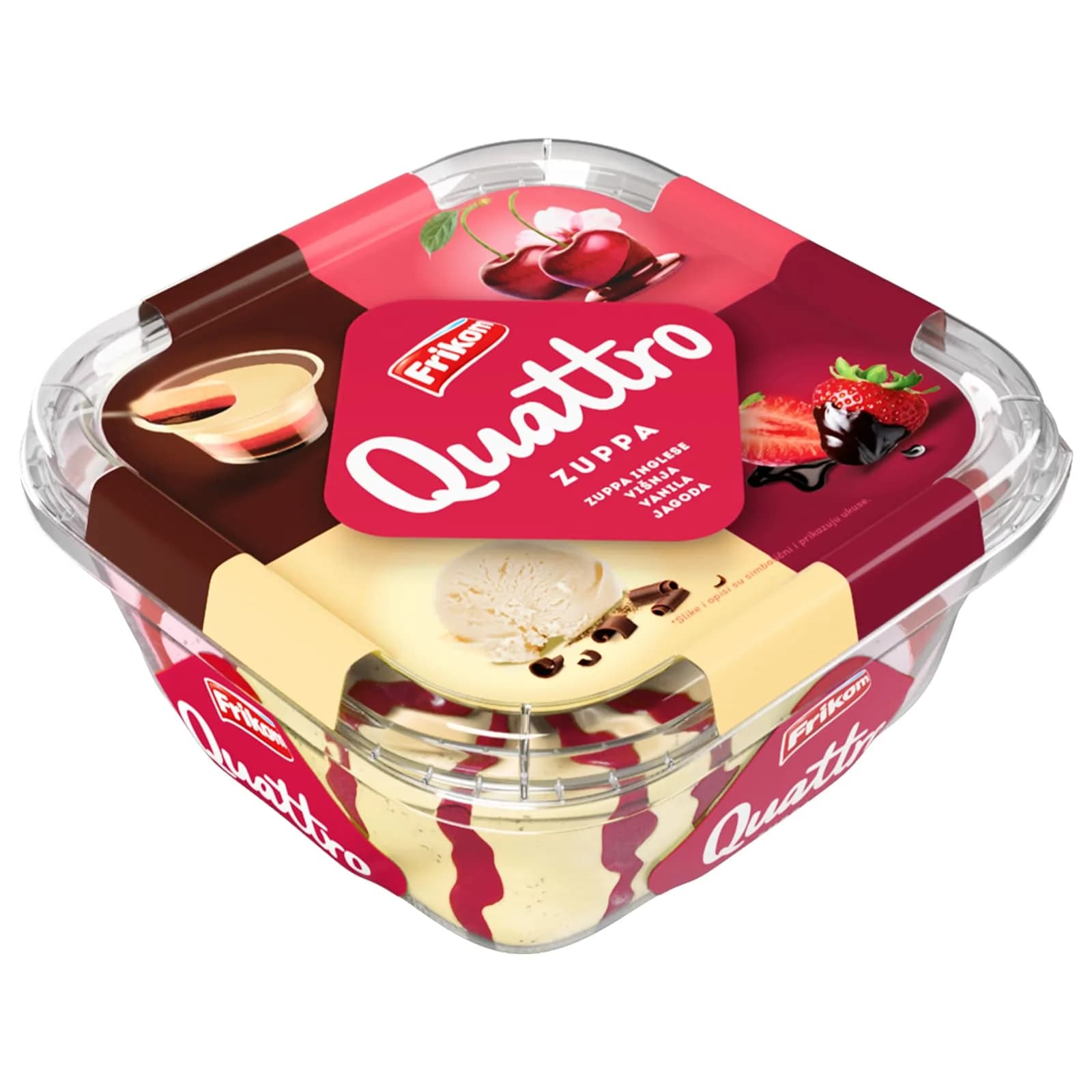 FRIKOM SLADOLED QUATRO ZUPPA 1600ml