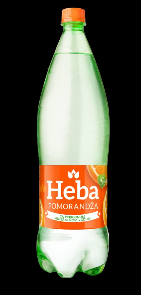 VODA HEBA POMORANDŽA 1.5l