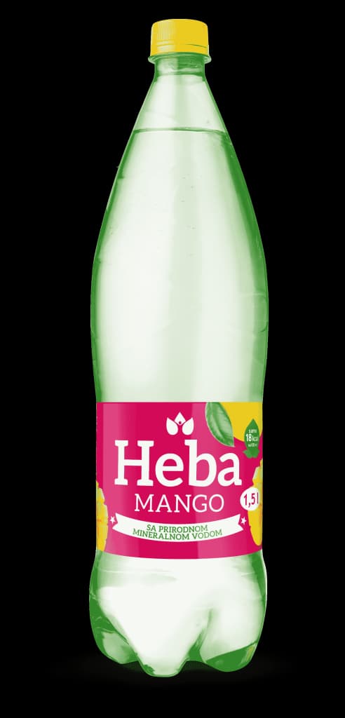 VODA HEBA MANGO 1.5l