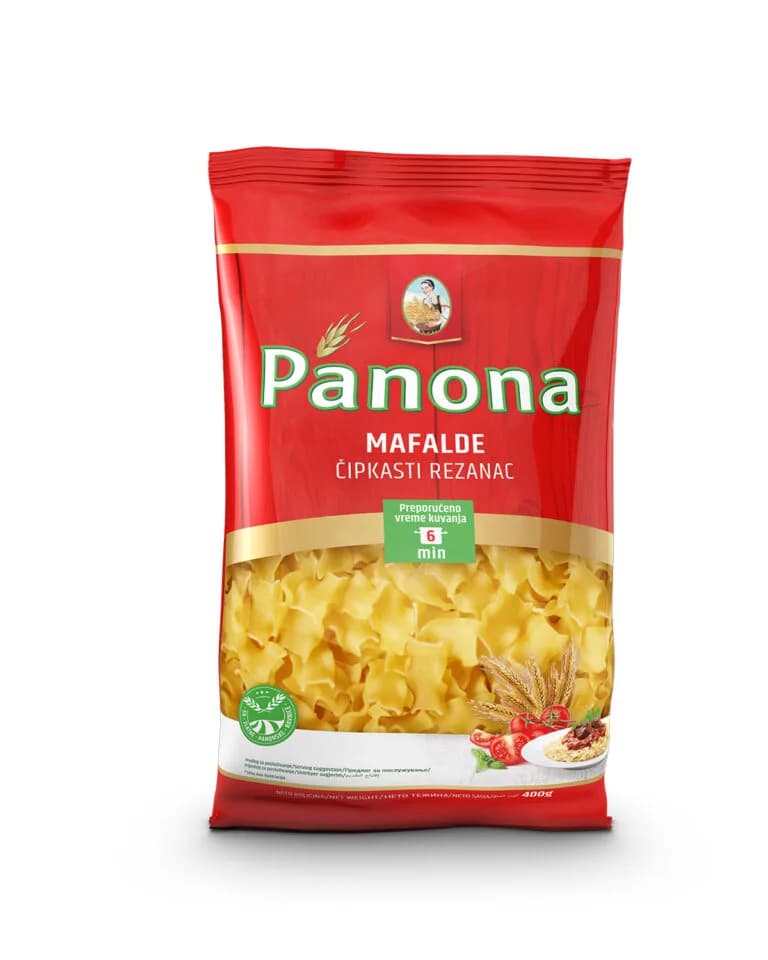 Panona ČIPKASTI REZANAC (MAFALDE) 400g