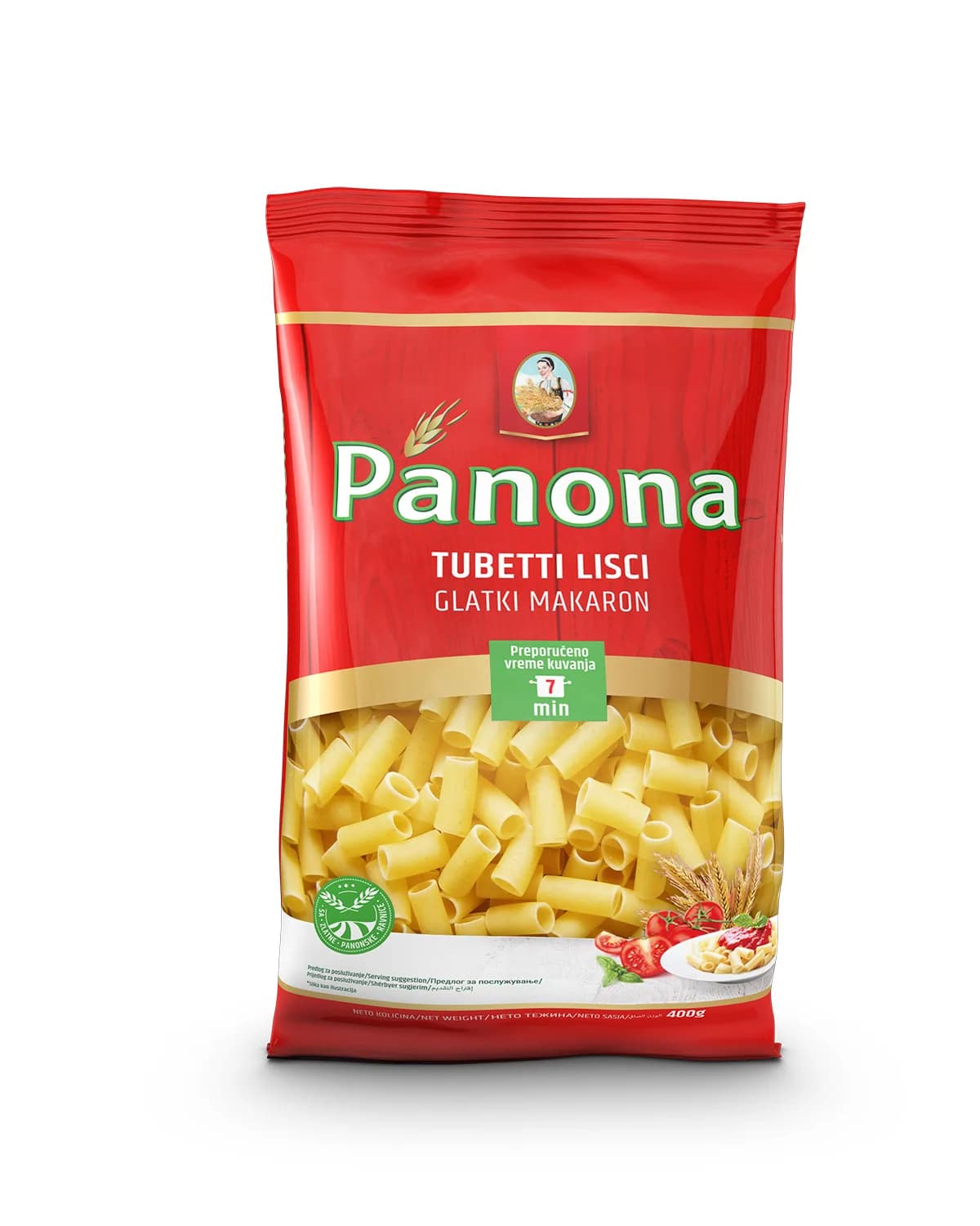 Panona Makaron glatki (tubeti lisci) 400g