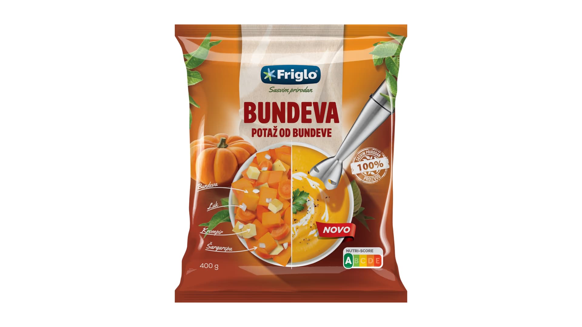 BUNDEVA POTAŽ 400g