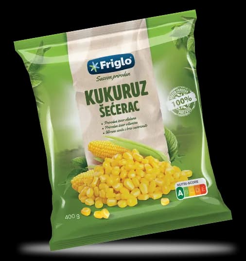 SMRZNUTI KUKURUZ ŠEĆERAC 400g
