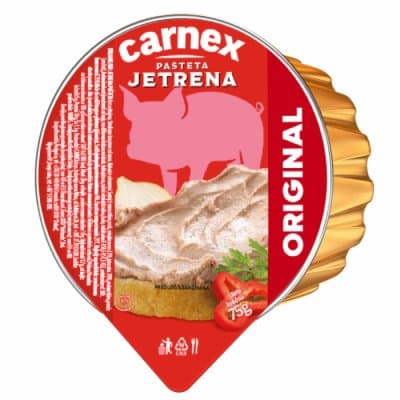 Carnex jetrena pašteta 75g