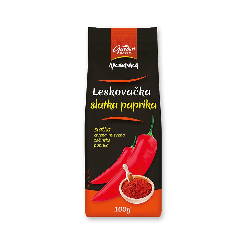 MORAVKA MLEVENA SLATKA PAPRIKA 100g