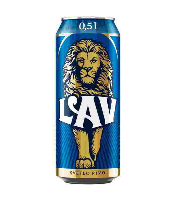 Lav Pivo Limenka 0.5L Beograd - Premium kvalitet