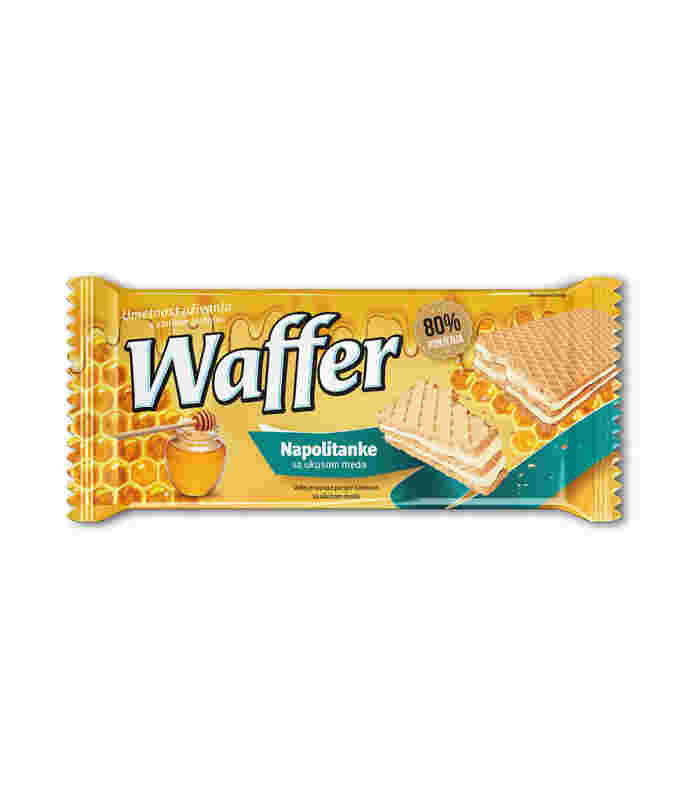 Waffer Napolitanke Sa Ukusom Limuna 170Gr Beograd - Premium kvalitet
