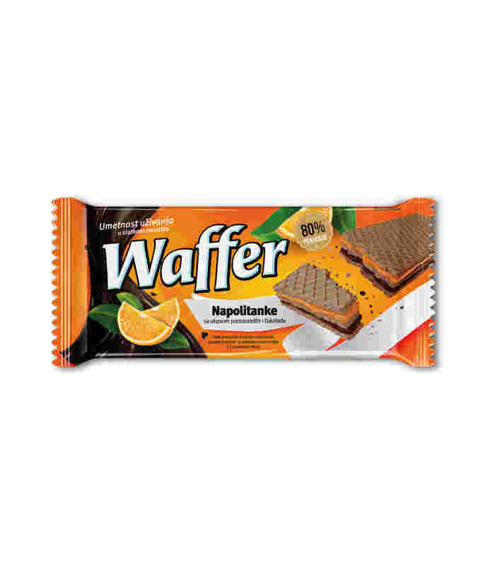 Waffer Napolitanke Sa Narandžom I Čokoladom 170Gr Beograd - Premium kvalitet