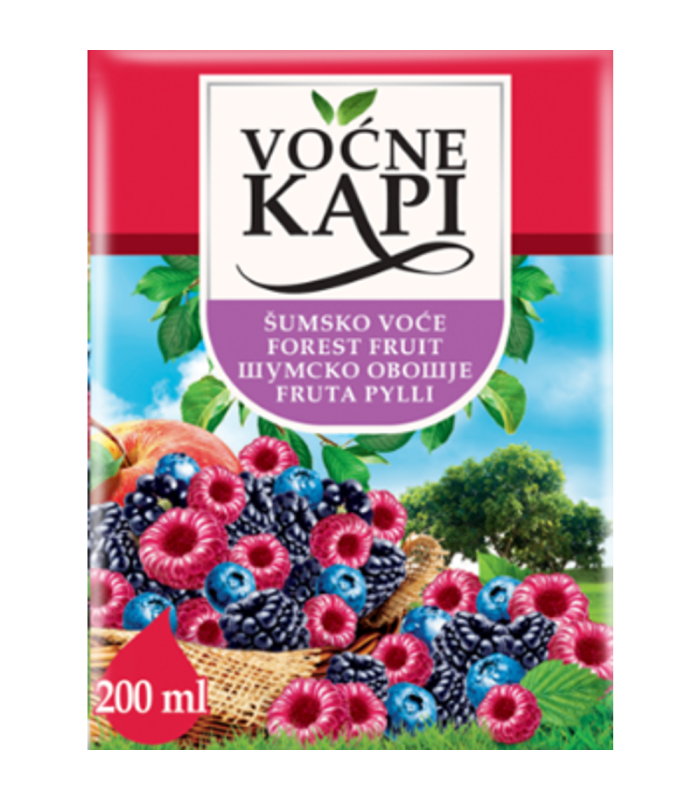 Voćne Kapi Šumsko Voće 200Ml Beograd - Premium kvalitet