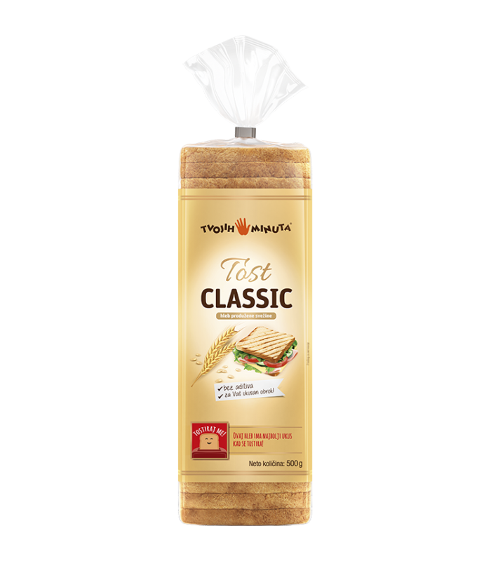 Hleb Tost Classic Plus Beograd - Premium kvalitet