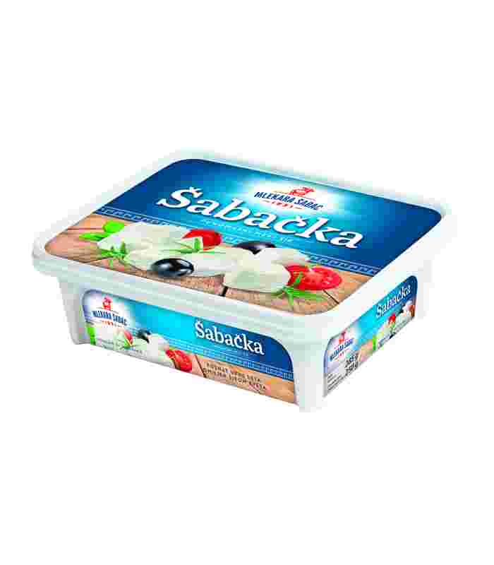 MLEKARA ŠABAC ŠABAČKI POLUMASNI MEKI SIR 250g
