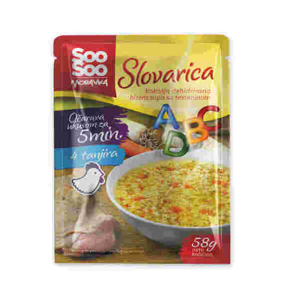 Moravka Slovarica Kokošija Bistra Supa Sa Testeninom 58G Beograd - Premium kvalitet
