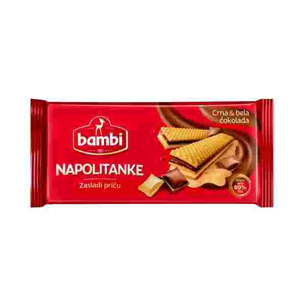 Bambi Napolitanke Crna Čokolada 185G Beograd - Premium kvalitet