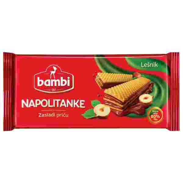 Bambi Napolitanke Lešnik 185G Beograd - Premium kvalitet