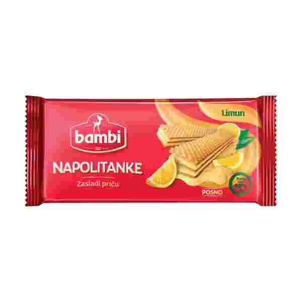 Bambi Napolitanke Limun 185G Beograd - Premium kvalitet