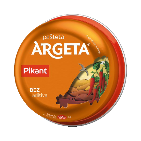 Argeta Pikant Pašteta 95G Beograd - Premium kvalitet