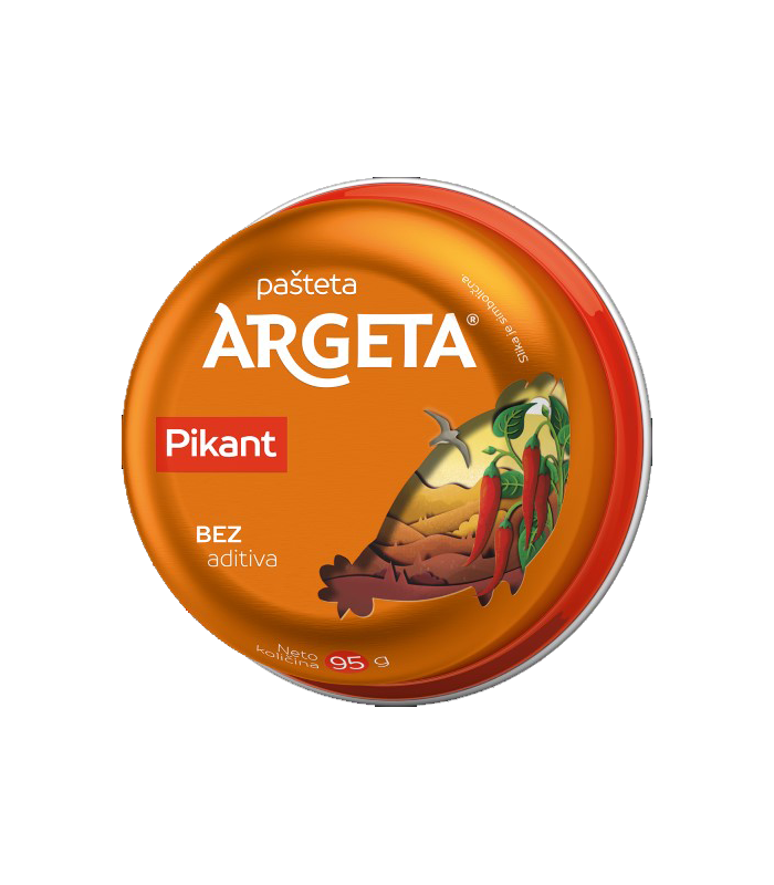 Argeta Pikant Pašteta 95G Beograd - Premium kvalitet