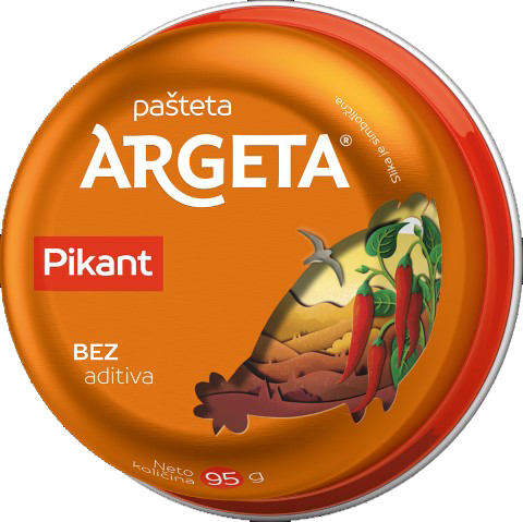 94 Argeta Pikant Pašteta 95G Beograd - Premium kvalitet