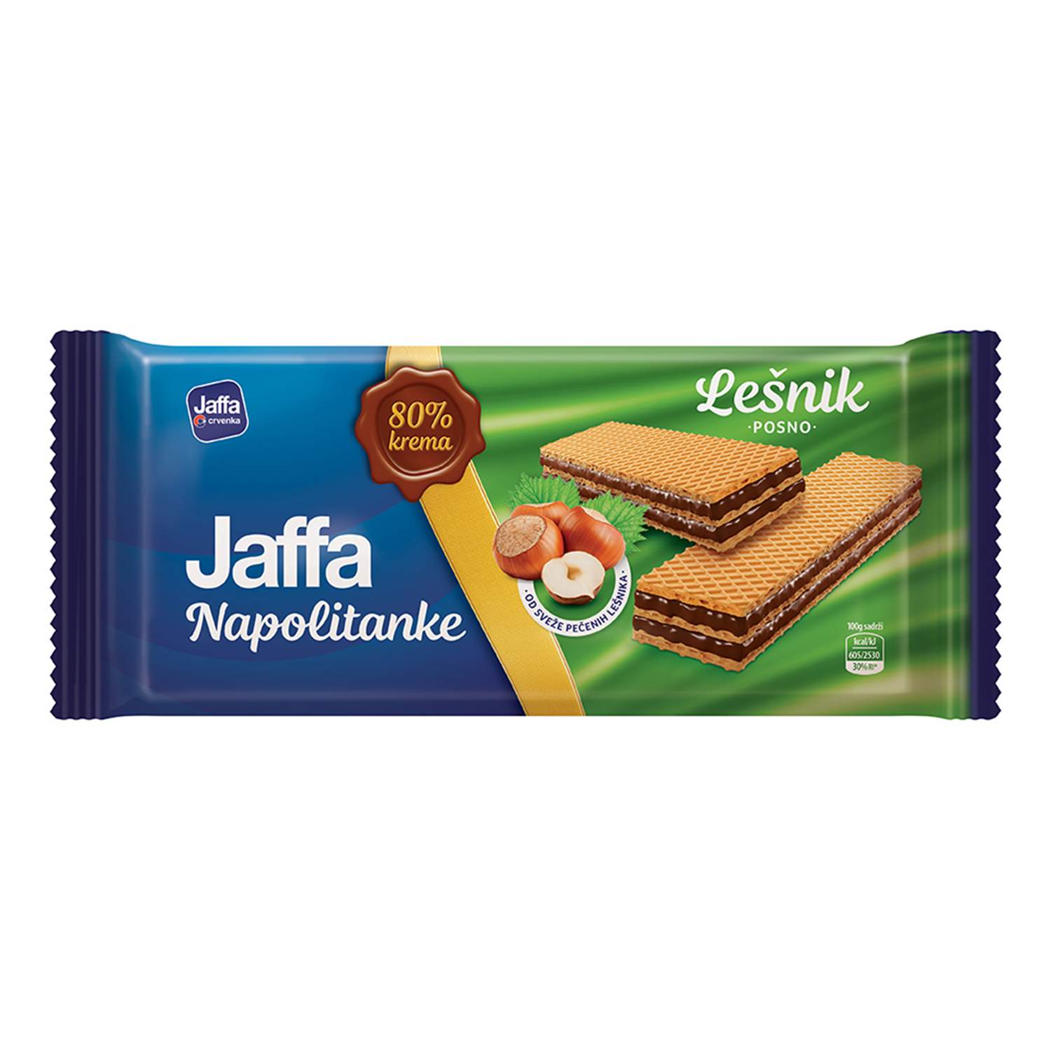 Jaffa Napolitanke Lenik srbija - Kokamar, Srbija Jaffa Napolitanke Lešnik 187G Beograd - Premium kvalitet