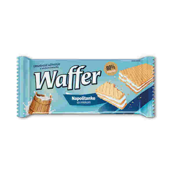 Waffer Napolitanke Sa Mlekom 170Gr Beograd - Premium kvalitet