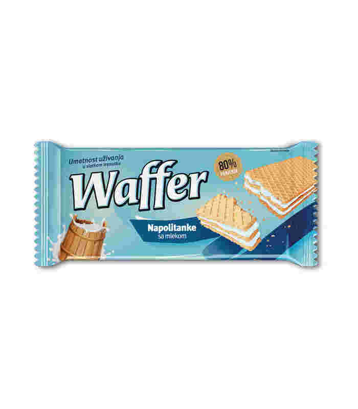 Waffer Napolitanke Sa Mlekom 170Gr Beograd - Premium kvalitet
