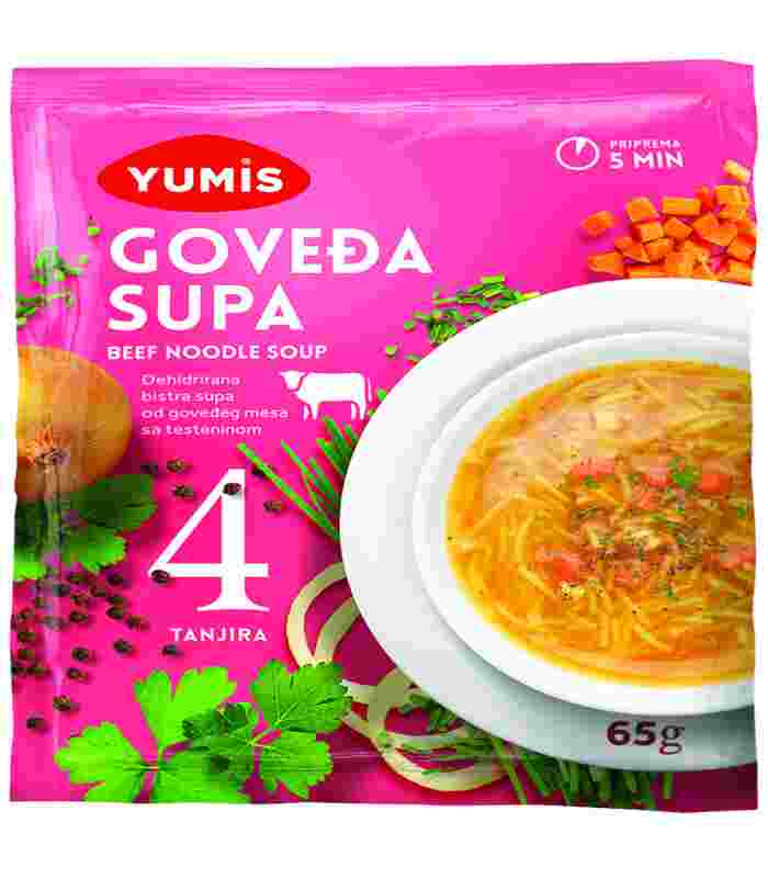 Yumis Supa Goveđa 65G Beograd - Premium kvalitet