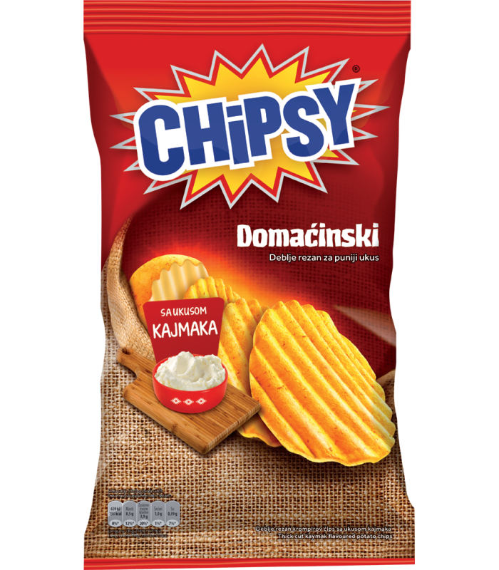Marbo Chipsy Domaćinski Kajmak 160G Beograd - Premium kvalitet