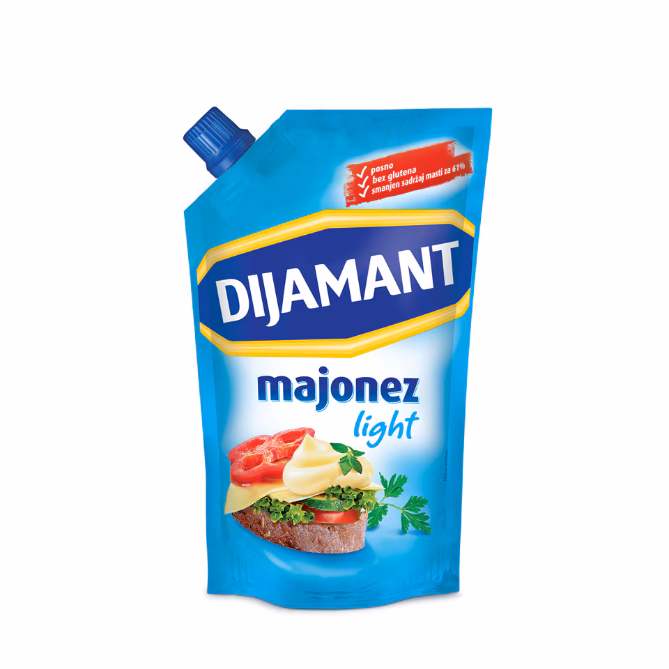 DIJAMANT LIGHT MAJONEZ Dijamant Light Majonez 280Ml Beograd - Premium kvalitet