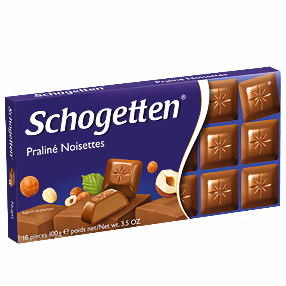 Cokolada noisette Schogetten 100gr Čokolada Noisette Schogetten 100Gr Beograd - Premium kvalitet