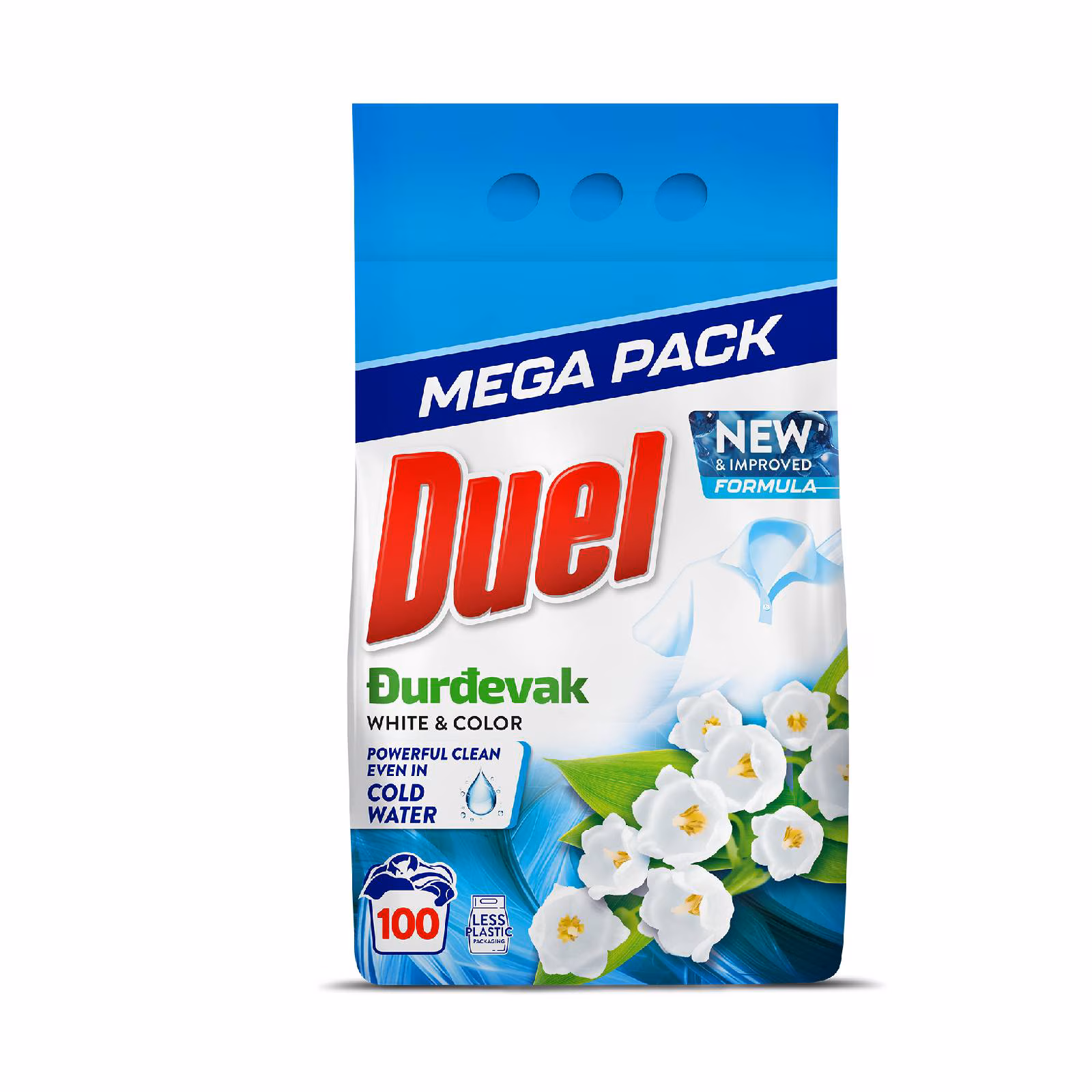 DUEL PRAŠAK ZA VEŠ ĐURĐEVAK 9kg Duel Prašak Za Veš Đurđevak 9Kg Beograd - Premium kvalitet