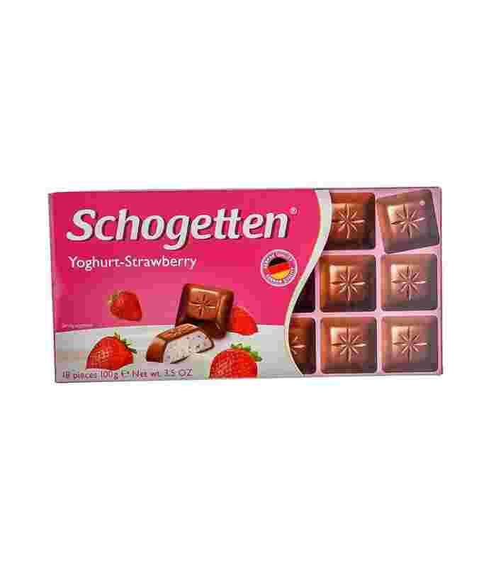 Čokolada Schogetten Yoghurt-Strawberry 100G Beograd - Premium kvalitet