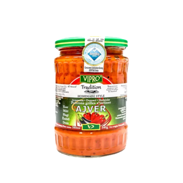 Vipro Ajvar Domaći 580Ml Beograd - Premium kvalitet