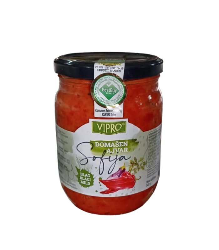 Vipro Ajvar Sofija 540Ml Beograd - Premium kvalitet