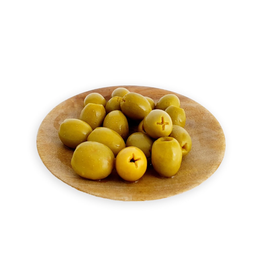 Zelene-masline-bez-kostice-100g-min Maslina Zelena Bez Koštice 1Kg Beograd - Premium kvalitet