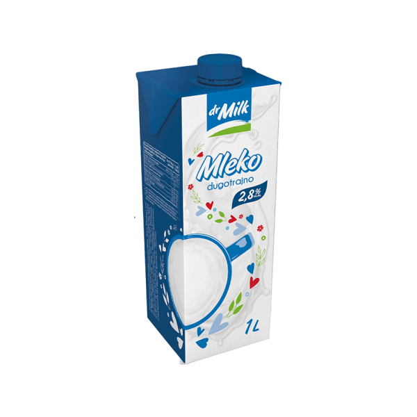 Dr Milk Mleko 2,8%Mm 1L Beograd - Premium kvalitet