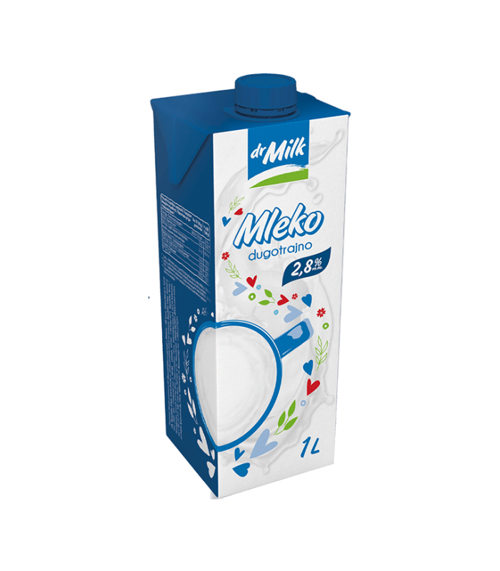 Dr Milk Mleko 2,8%Mm 1L Beograd - Premium kvalitet