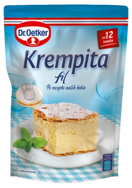 DR OETKER KREMPITA FIL Dr Oetker Krempita Fil 230G Beograd - Premium kvalitet