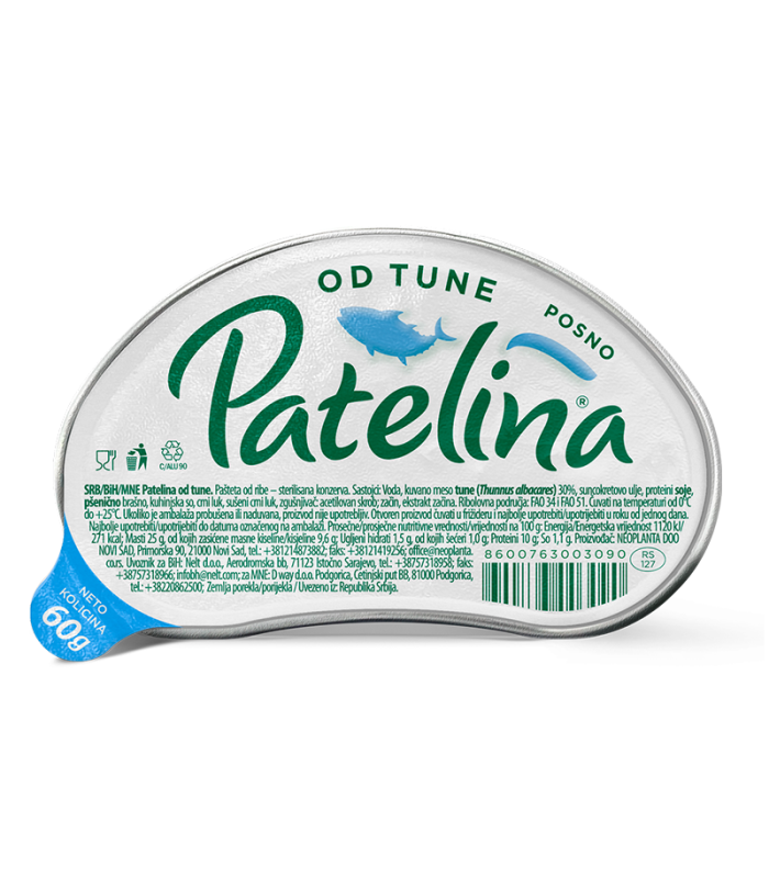 Patelina Pašteta Tuna 60G Beograd - Premium kvalitet