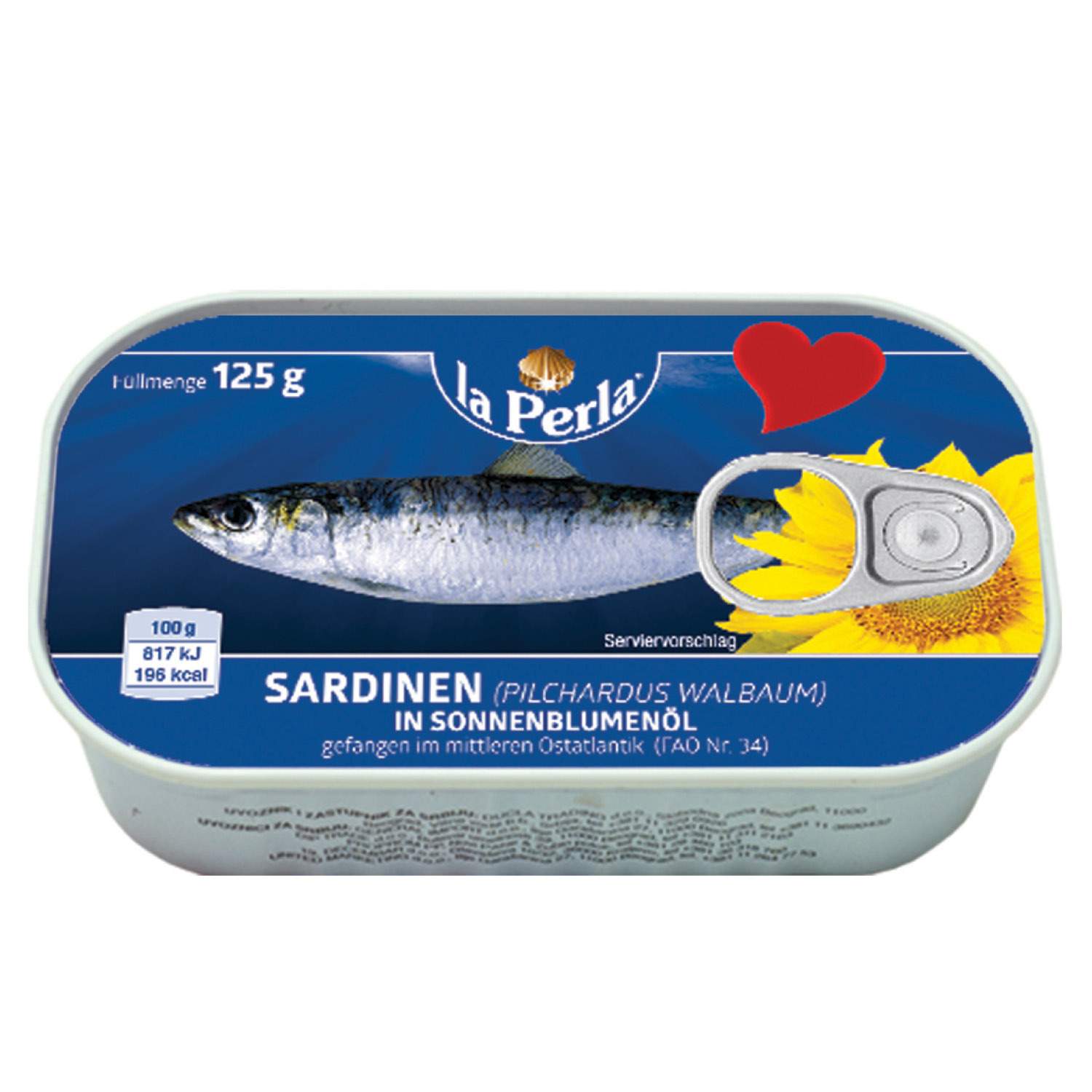 sardina la perla Sardina U Ulju La Perla 125G Beograd - Premium kvalitet