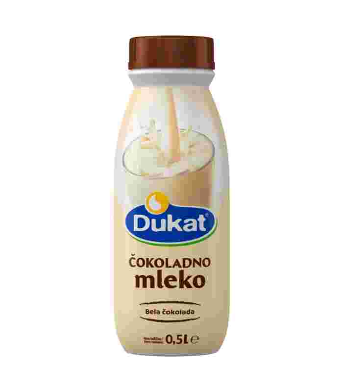 Dukat Čokoladno Mleko Bela Čokolada 0.5L Beograd - Premium kvalitet