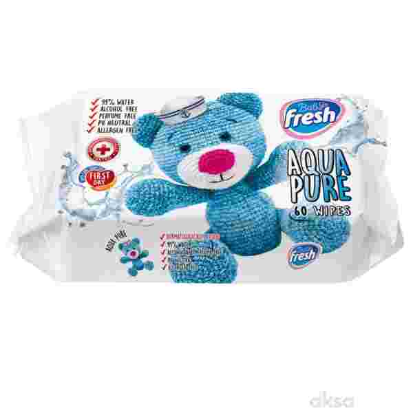 Fresh Baby Vlažne Maramice Aqua Pure 60Kom Beograd - Premium kvalitet