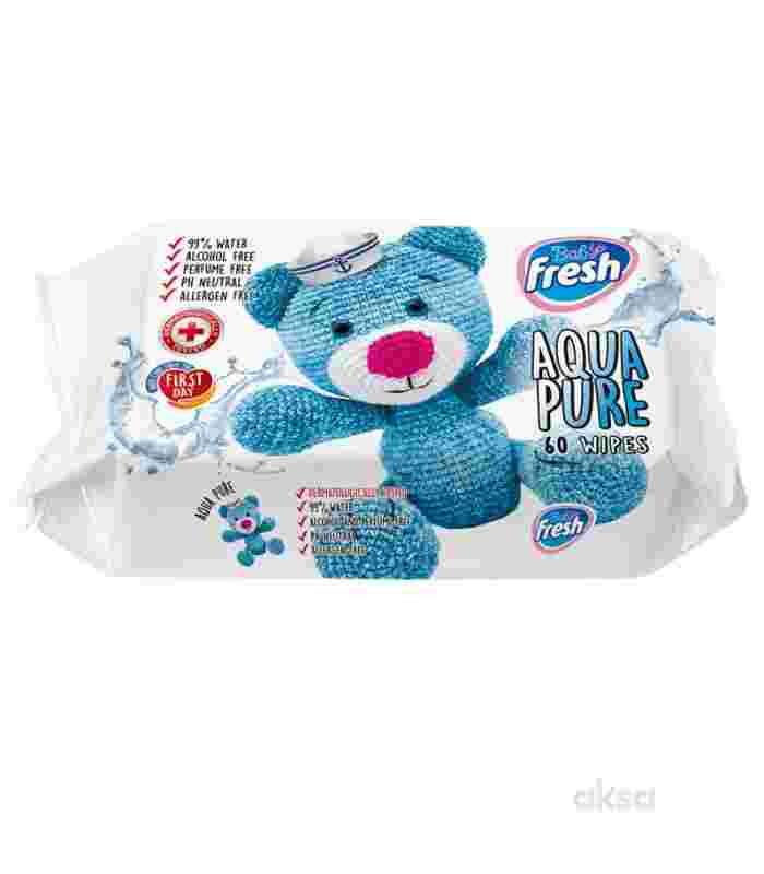 Fresh Baby Vlažne Maramice Aqua Pure 60Kom Beograd - Premium kvalitet