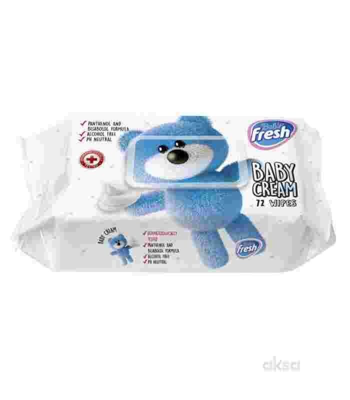 Fresh Baby Vlažne Maramice Cream 72Kom Beograd - Premium kvalitet