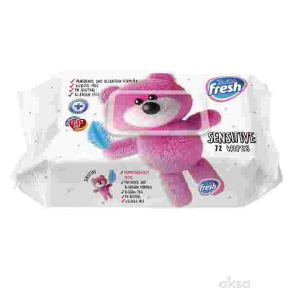 Fresh Baby Vlažne Maramice Sensitive 72Kom Beograd - Premium kvalitet