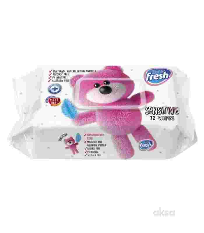 Fresh Baby Vlažne Maramice Sensitive 72Kom Beograd - Premium kvalitet