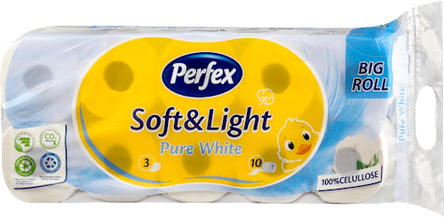 perfex-soft-light-pure-white-toalet-papir-3-slojni Toalet Boni Perfex Soft & Light10/1 Beograd - Premium kvalitet