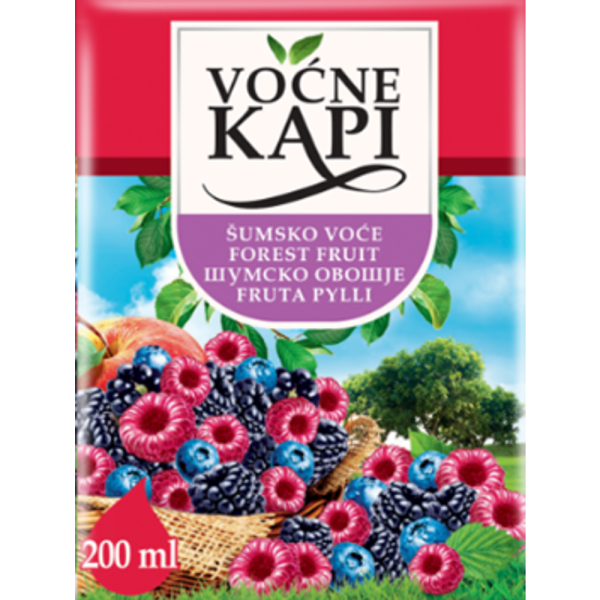 Voćne Kapi Šumsko Voće 200Ml Beograd - Premium kvalitet