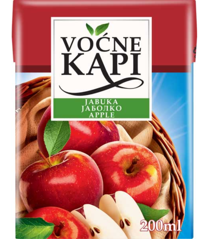 Voćne Kapi Jabuka 200Ml Beograd - Premium kvalitet