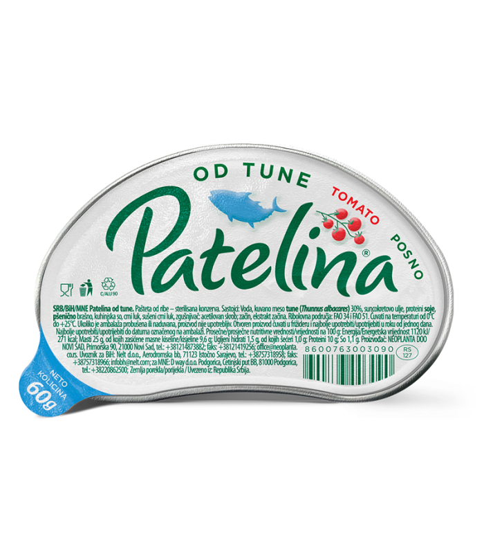 Patelina Pašteta Tuna Tomato 60G Beograd - Premium kvalitet