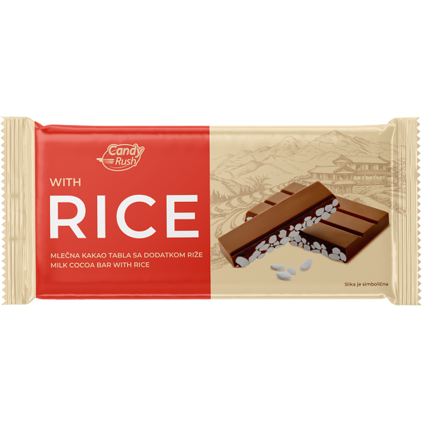 Čokolada Sa Rižom Candy Rush 200G Beograd - Premium kvalitet